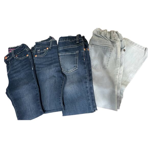 The Children’s Place Girls Denim Jeans Size 5T Skinny - Picture 1 of 5